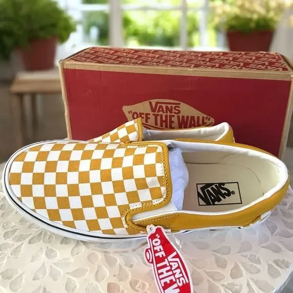Vans Slip-On Color Theory Checkerboard Men’s 10 Women’s 12 NIB Skate Shoes - Picture 5 of 11